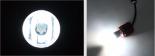 最新のCOB LEDと特殊シリコンレンズにより、世界最高クラスの発光効率(137lm/W)を実現