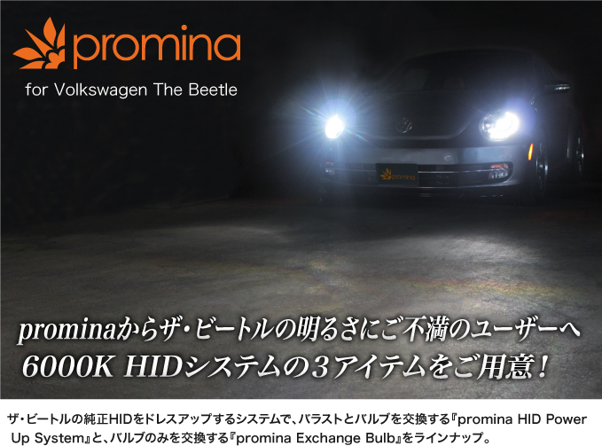promina HID System for The Beetle｜promina HID製品案内｜製品案内